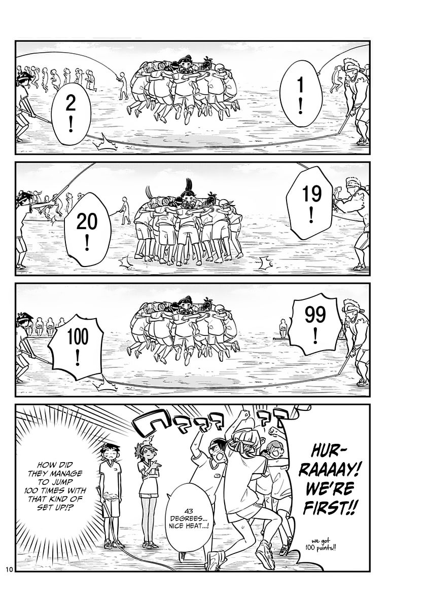 Komi-san wa Komyushou Desu Chapter 54 page 10 - Chapter 54 : Sports festival Part 1