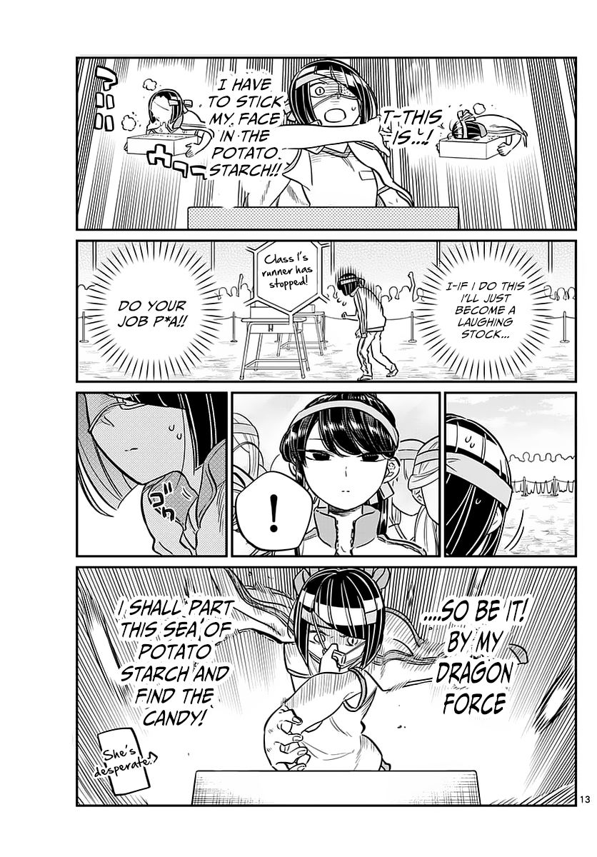 Komi-san wa Komyushou Desu Chapter 54 page 13 - Chapter 54 : Sports festival Part 1
