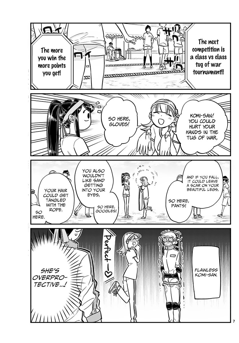 Komi-san wa Komyushou Desu Chapter 54 page 7 - Chapter 54 : Sports festival Part 1