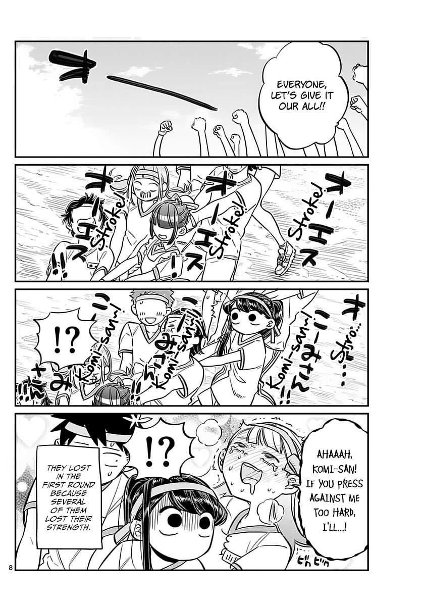 Komi-san wa Komyushou Desu Chapter 54 page 8 - Chapter 54 : Sports festival Part 1