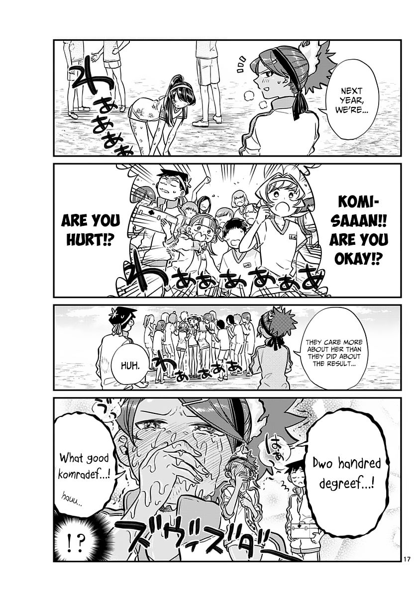 Komi-san wa Komyushou Desu Chapter 55 page 17 - Chapter 55 : Sports festival Part 2