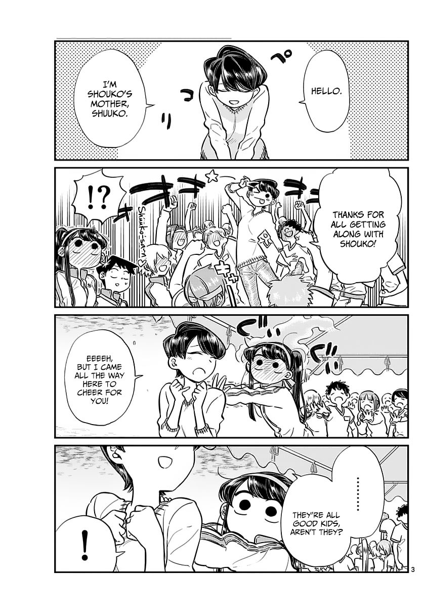 Komi-san wa Komyushou Desu Chapter 55 page 3 - Chapter 55 : Sports festival Part 2