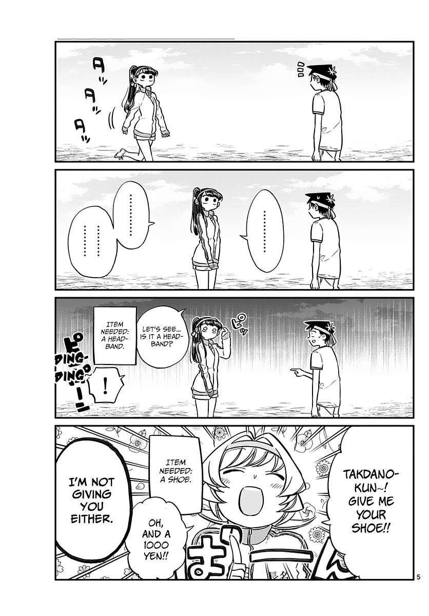 Komi-san wa Komyushou Desu Chapter 55 page 5 - Chapter 55 : Sports festival Part 2