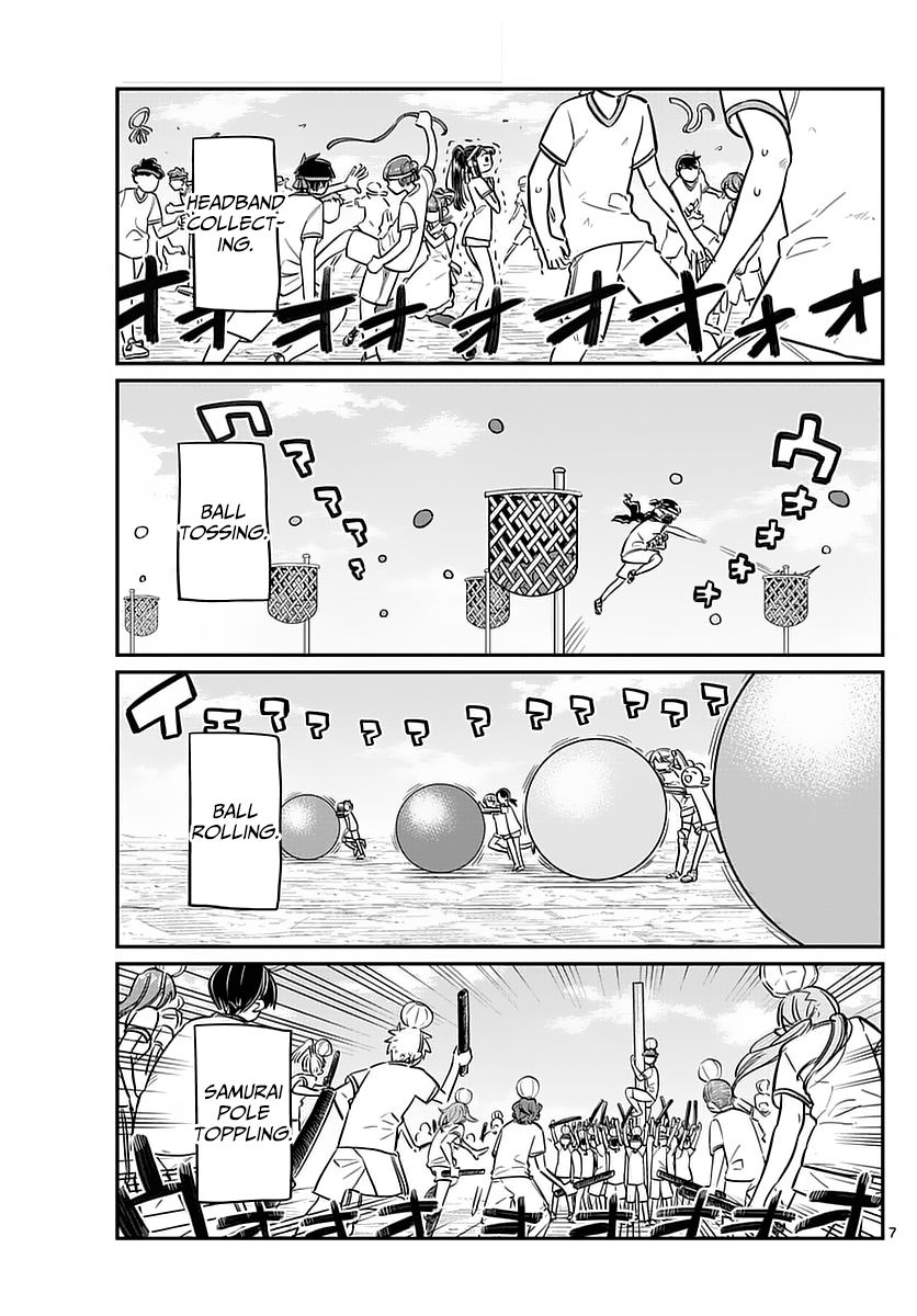 Komi-san wa Komyushou Desu Chapter 55 page 7 - Chapter 55 : Sports festival Part 2