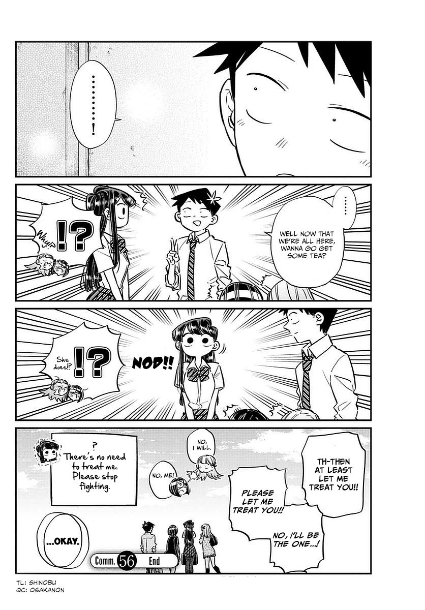 Komi-san wa Komyushou Desu Chapter 56 page 18 - Chapter 56 : Feelings