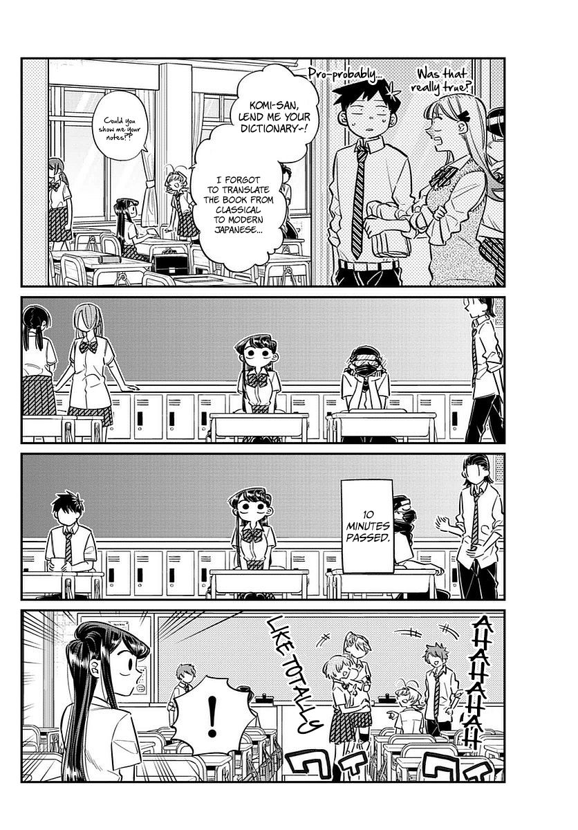 Komi-san wa Komyushou Desu Chapter 56 page 8 - Chapter 56 : Feelings