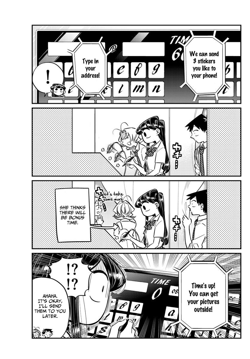 Komi-san wa Komyushou Desu Chapter 57 page 11 - Chapter 57 : Photo stickers