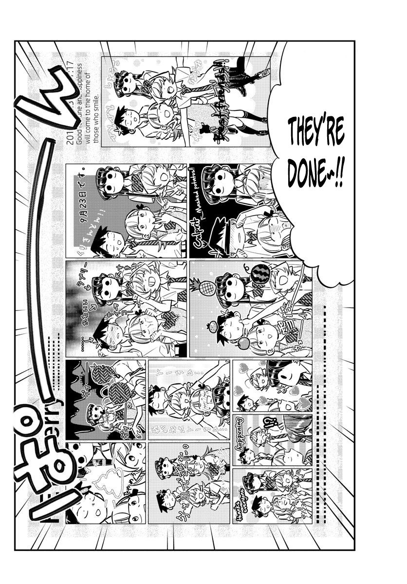 Komi-san wa Komyushou Desu Chapter 57 page 12 - Chapter 57 : Photo stickers