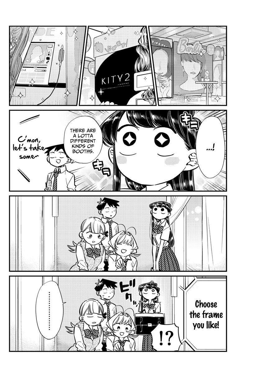 Komi-san wa Komyushou Desu Chapter 57 page 6 - Chapter 57 : Photo stickers