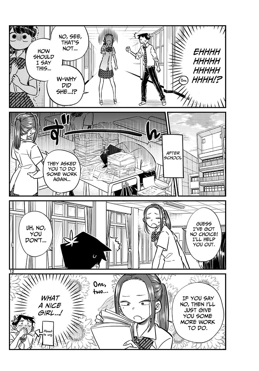 Komi-san wa Komyushou Desu Chapter 58 page 12 - Chapter 58 : A bit of an unpleasant feeling