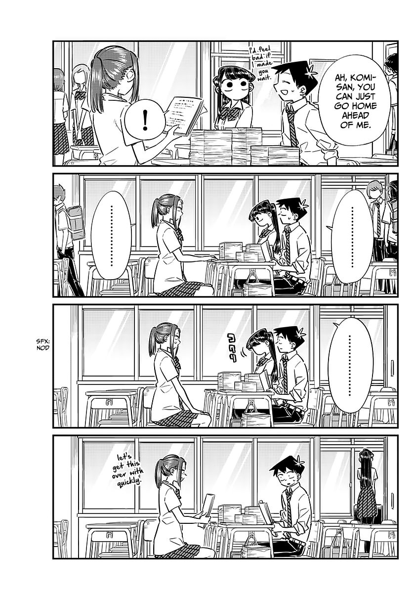 Komi-san wa Komyushou Desu Chapter 58 page 13 - Chapter 58 : A bit of an unpleasant feeling