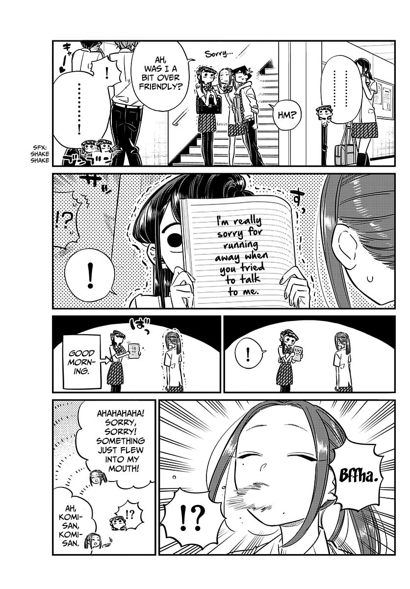 Komi-san wa Komyushou Desu Chapter 58 page 17 - Chapter 58 : A bit of an unpleasant feeling