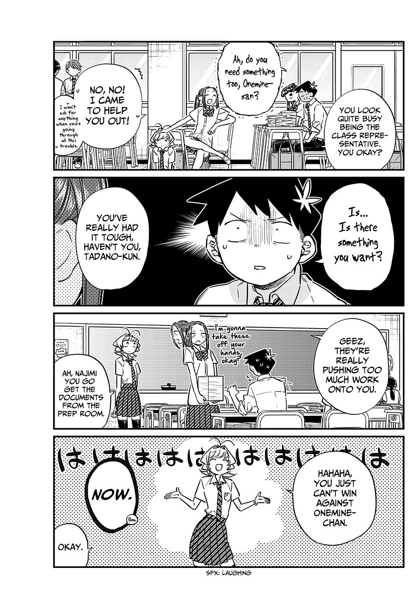 Komi-san wa Komyushou Desu Chapter 58 page 5 - Chapter 58 : A bit of an unpleasant feeling