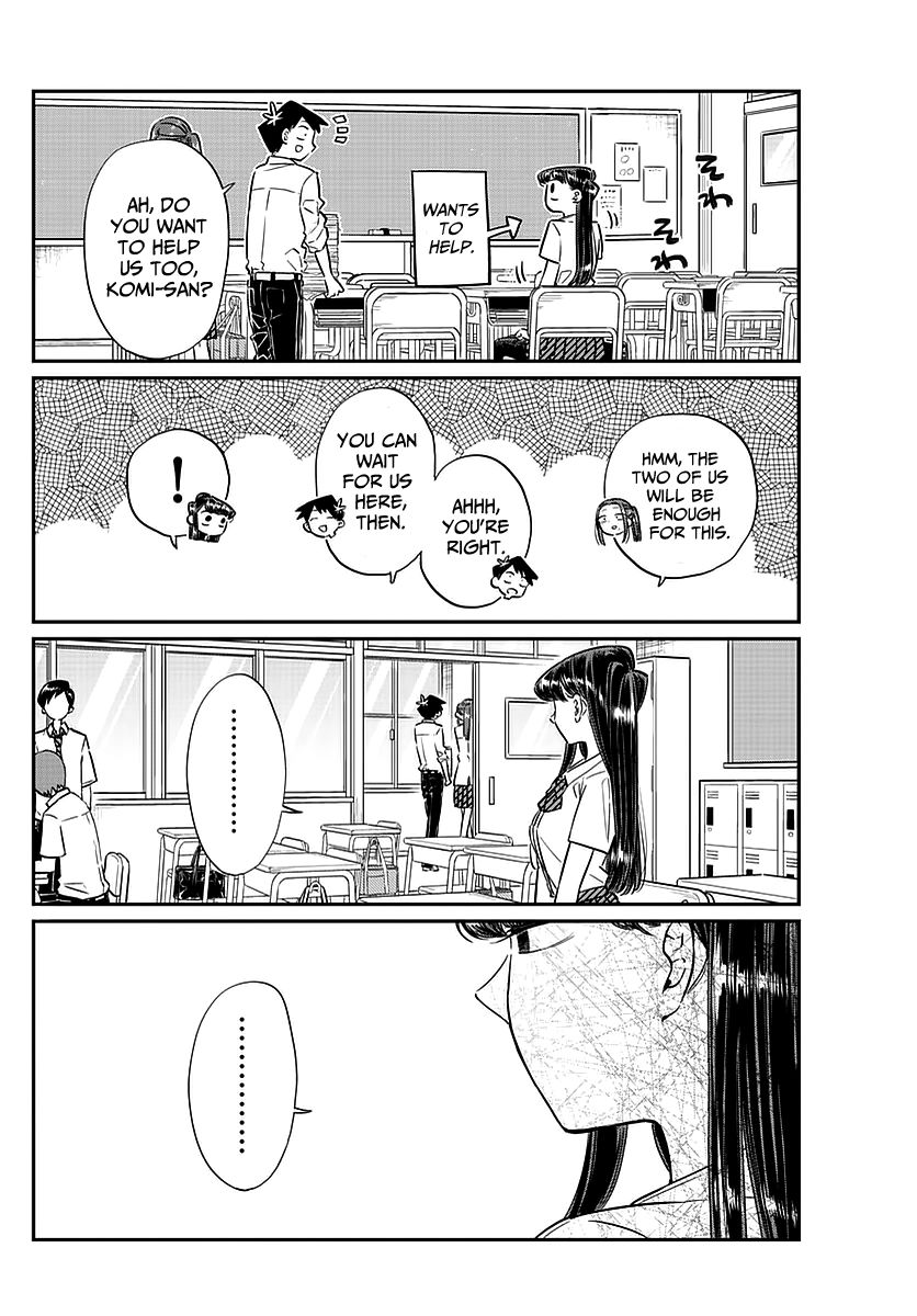 Komi-san wa Komyushou Desu Chapter 58 page 6 - Chapter 58 : A bit of an unpleasant feeling