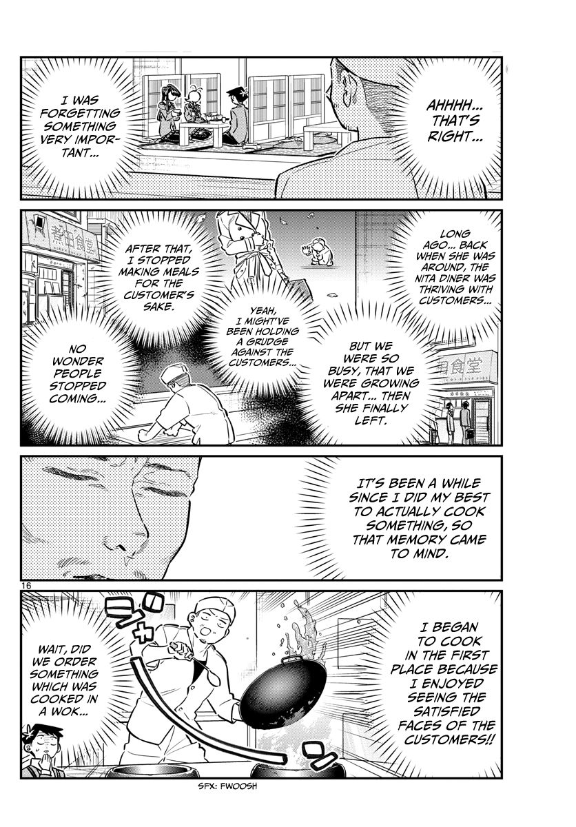 Komi-san wa Komyushou Desu Chapter 61 page 16 - Chapter 61 : Gourmet with everyone