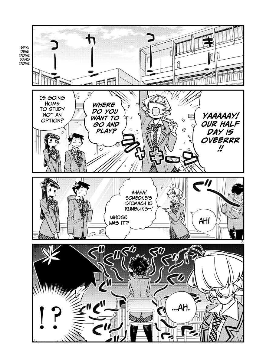 Komi-san wa Komyushou Desu Chapter 61 page 3 - Chapter 61 : Gourmet with everyone