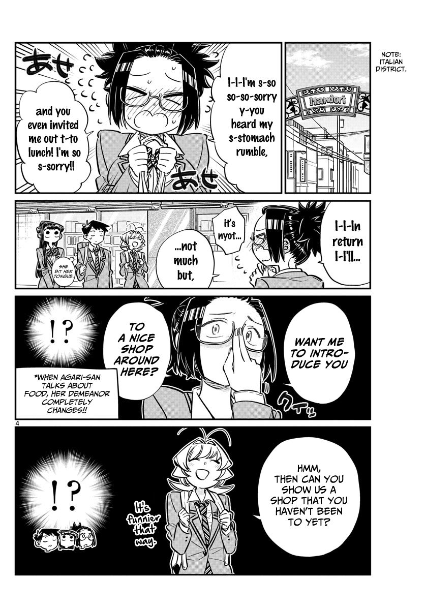 Komi-san wa Komyushou Desu Chapter 61 page 4 - Chapter 61 : Gourmet with everyone