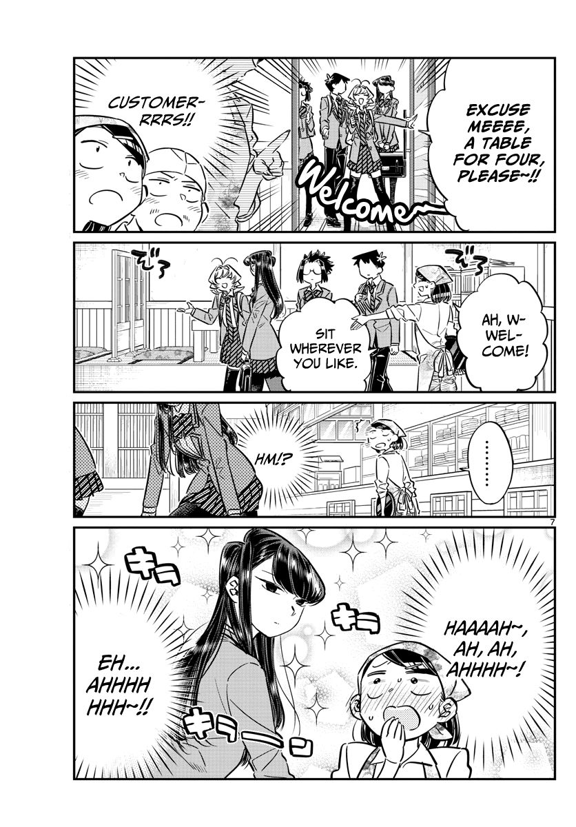 Komi-san wa Komyushou Desu Chapter 61 page 7 - Chapter 61 : Gourmet with everyone