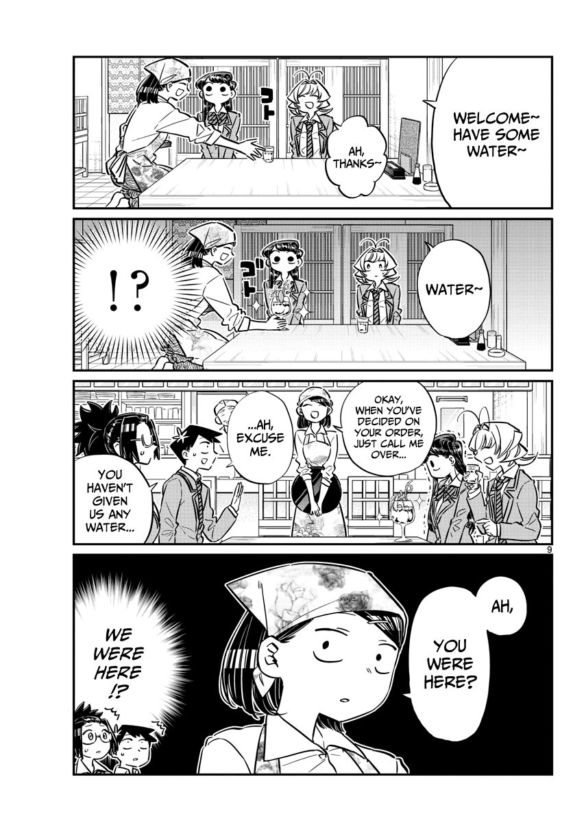 Komi-san wa Komyushou Desu Chapter 61 page 9 - Chapter 61 : Gourmet with everyone
