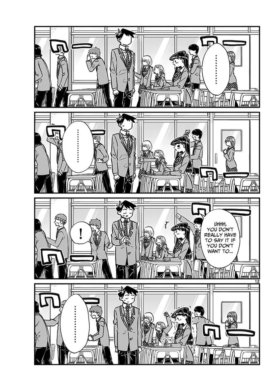 Komi-san wa Komyushou Desu Chapter 62 page 12 - Chapter 62