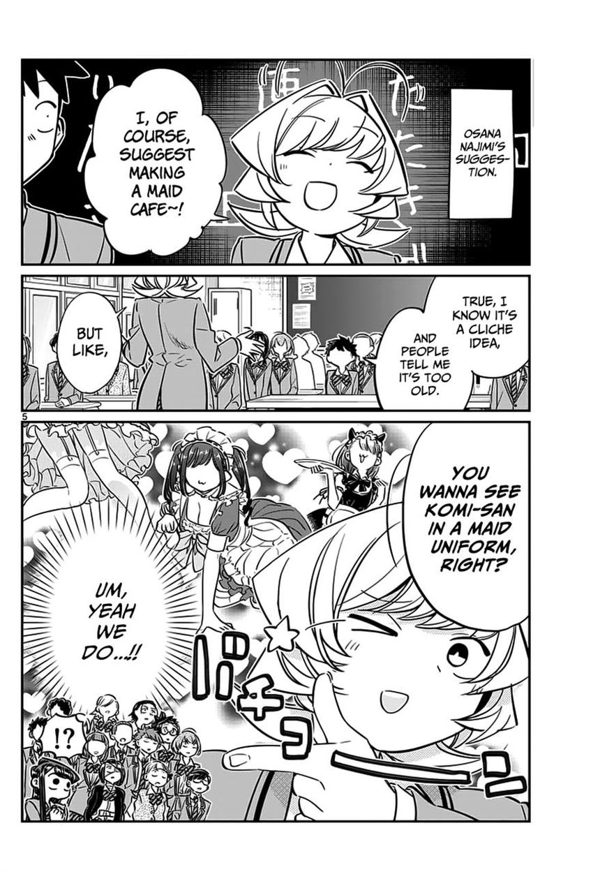Komi-san wa Komyushou Desu Chapter 62 page 5 - Chapter 62