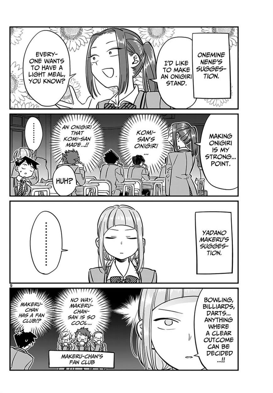 Komi-san wa Komyushou Desu Chapter 62 page 9 - Chapter 62