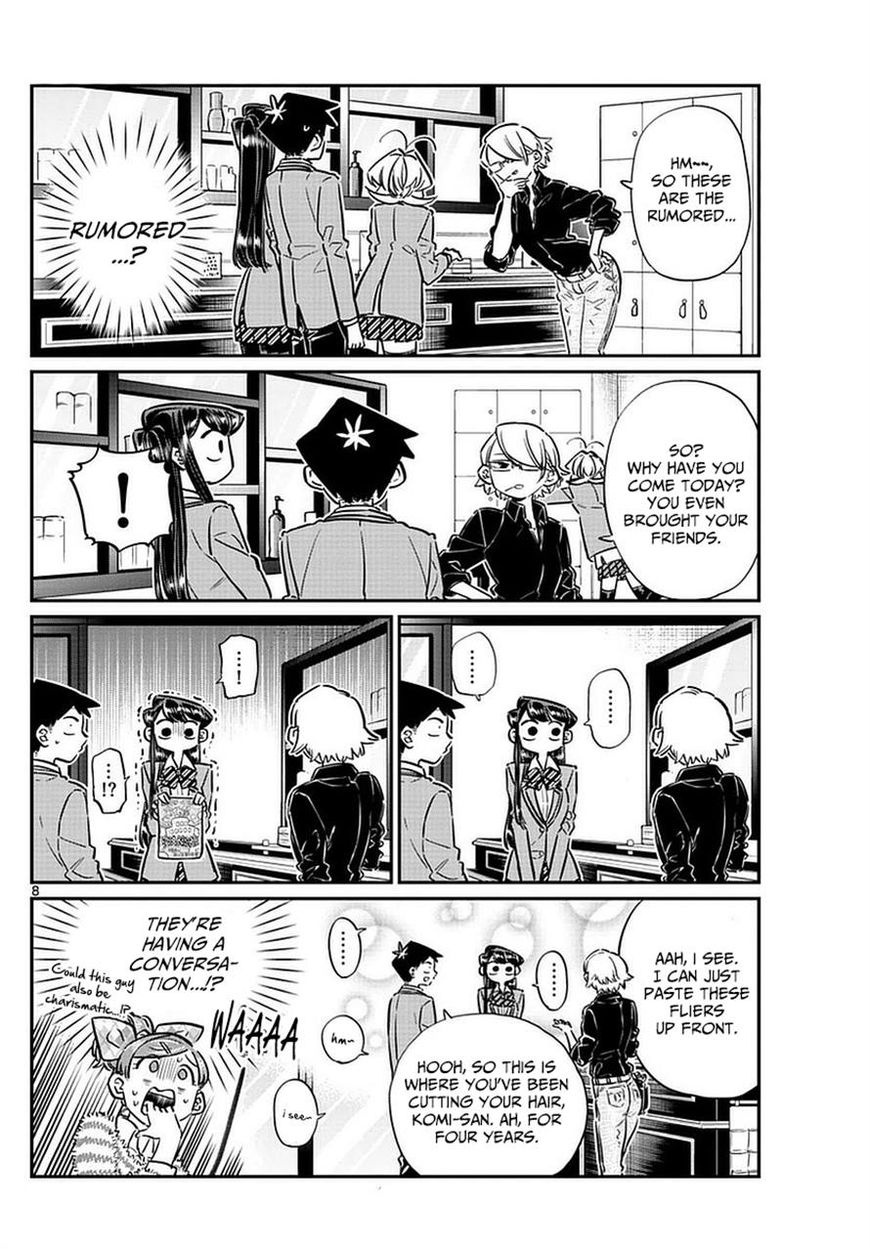 Komi-san wa Komyushou Desu Chapter 65 page 8 - Chapter 65