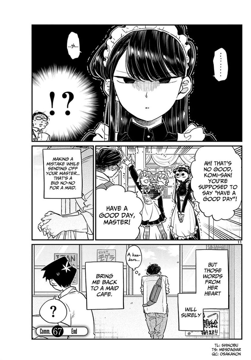 Komi-san wa Komyushou Desu Chapter 67 page 11 - Chapter 67