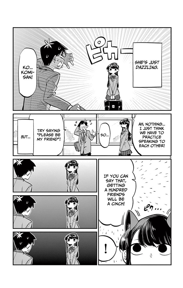 Komi-san wa Komyushou Desu Chapter 7 page 4 - Chapter 7 : One More Time