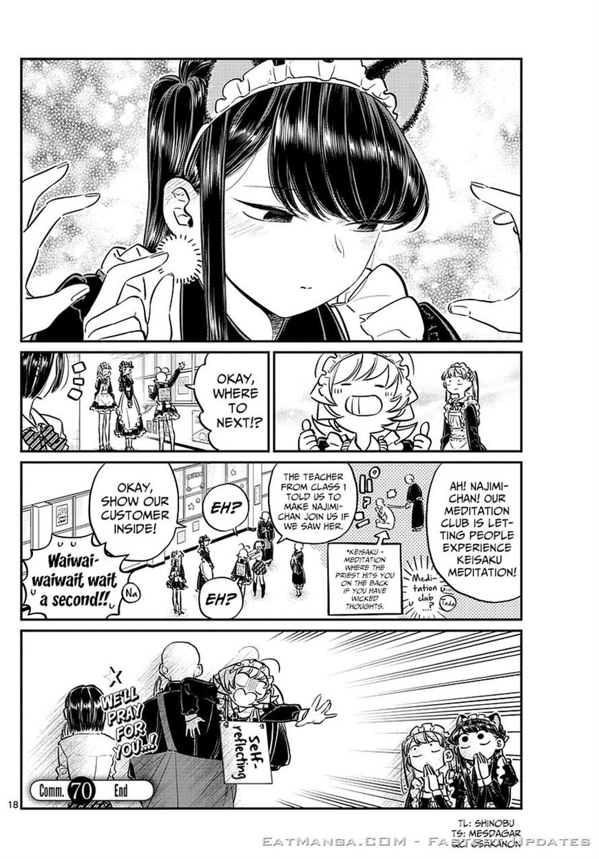 Komi-san wa Komyushou Desu Chapter 70 page 11 - Chapter 70