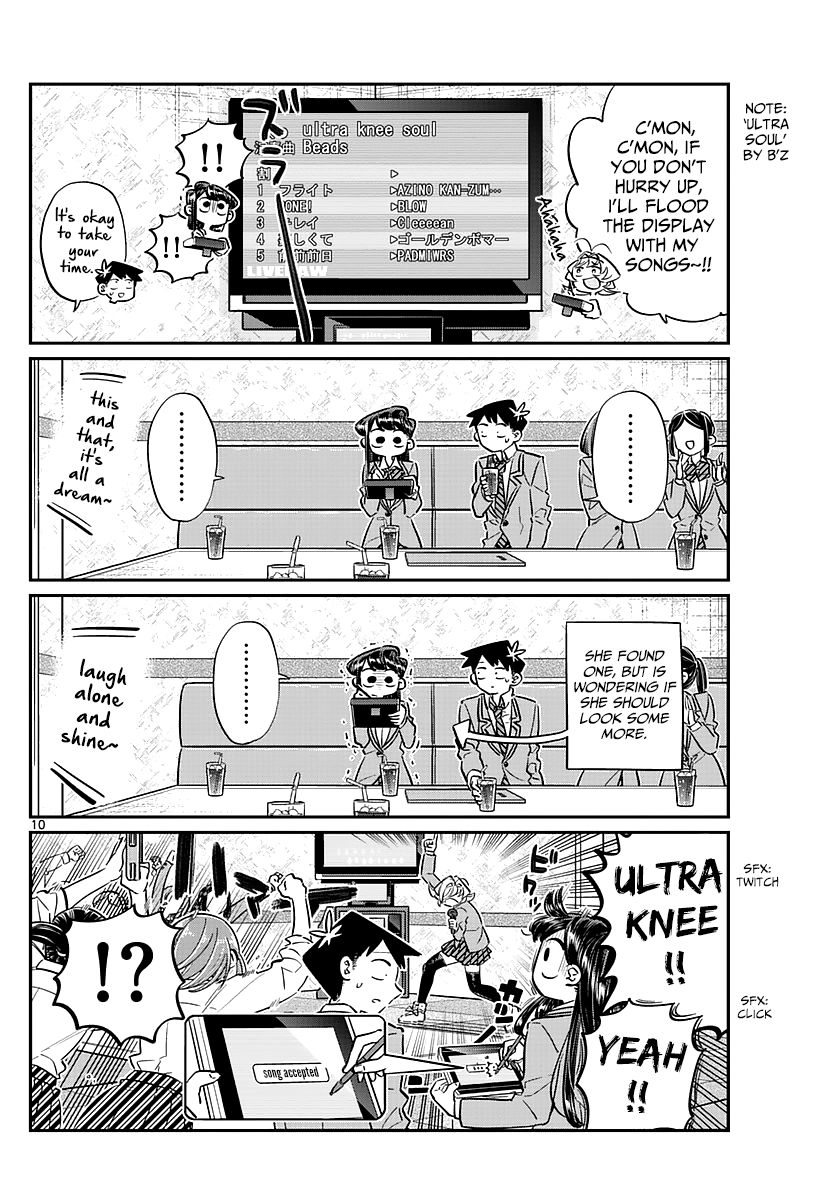 Komi-san wa Komyushou Desu Chapter 73 page 10 - Chapter 73 : After party