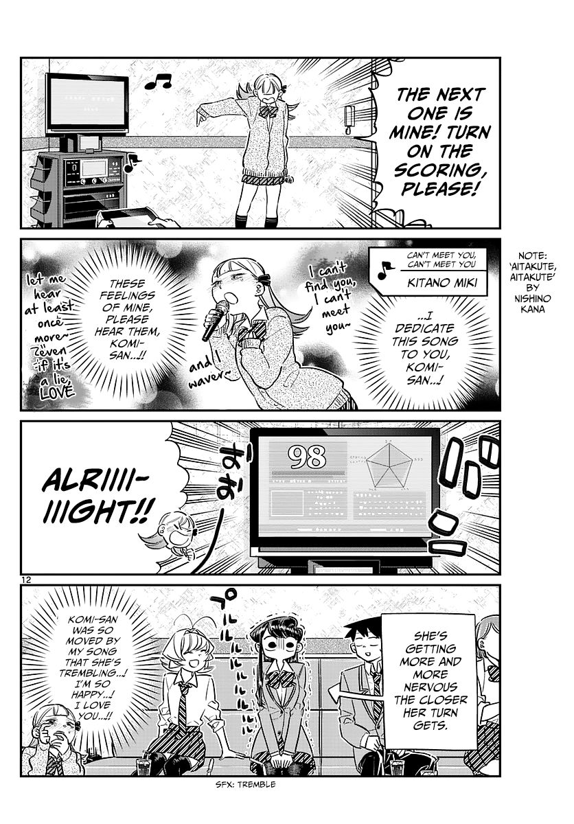 Komi-san wa Komyushou Desu Chapter 73 page 12 - Chapter 73 : After party