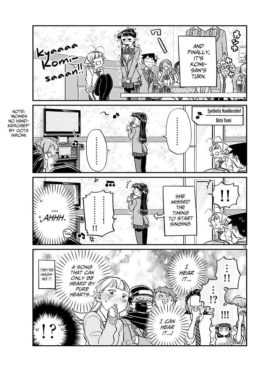 Komi-san wa Komyushou Desu Chapter 73 page 15 - Chapter 73 : After party