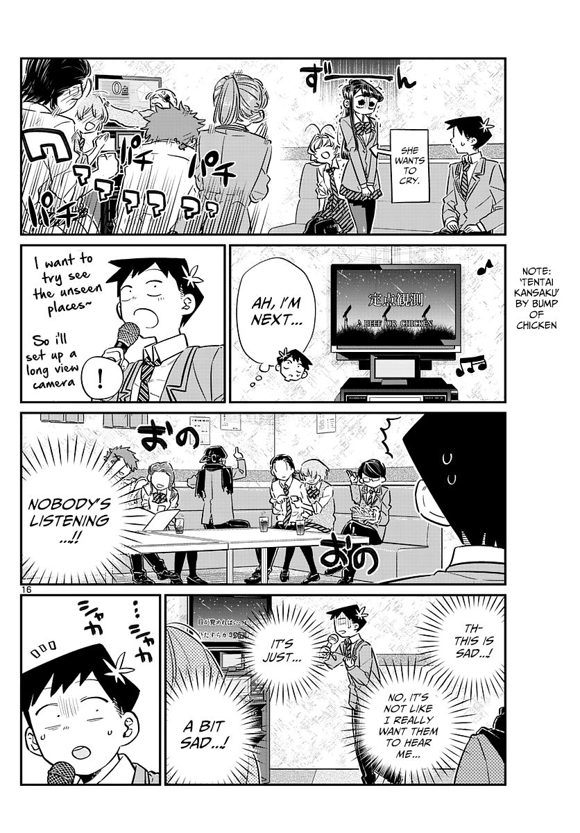 Komi-san wa Komyushou Desu Chapter 73 page 16 - Chapter 73 : After party