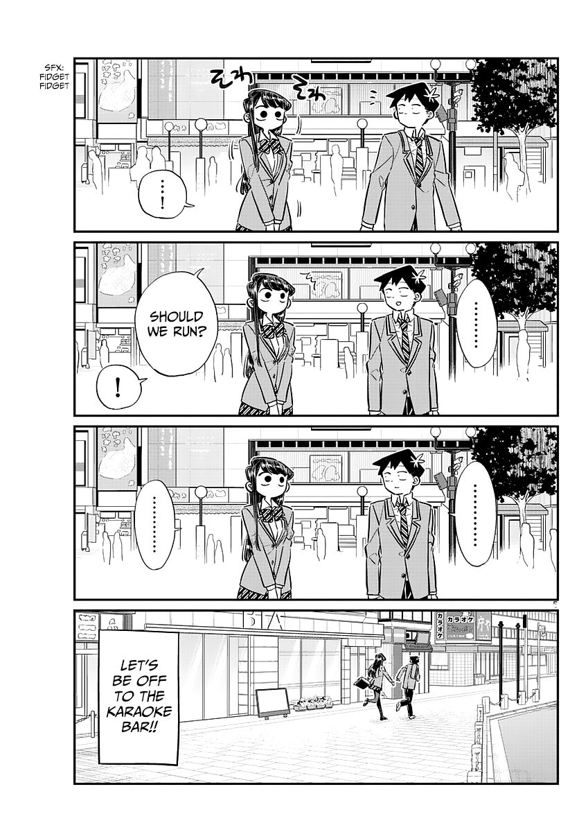 Komi-san wa Komyushou Desu Chapter 73 page 5 - Chapter 73 : After party