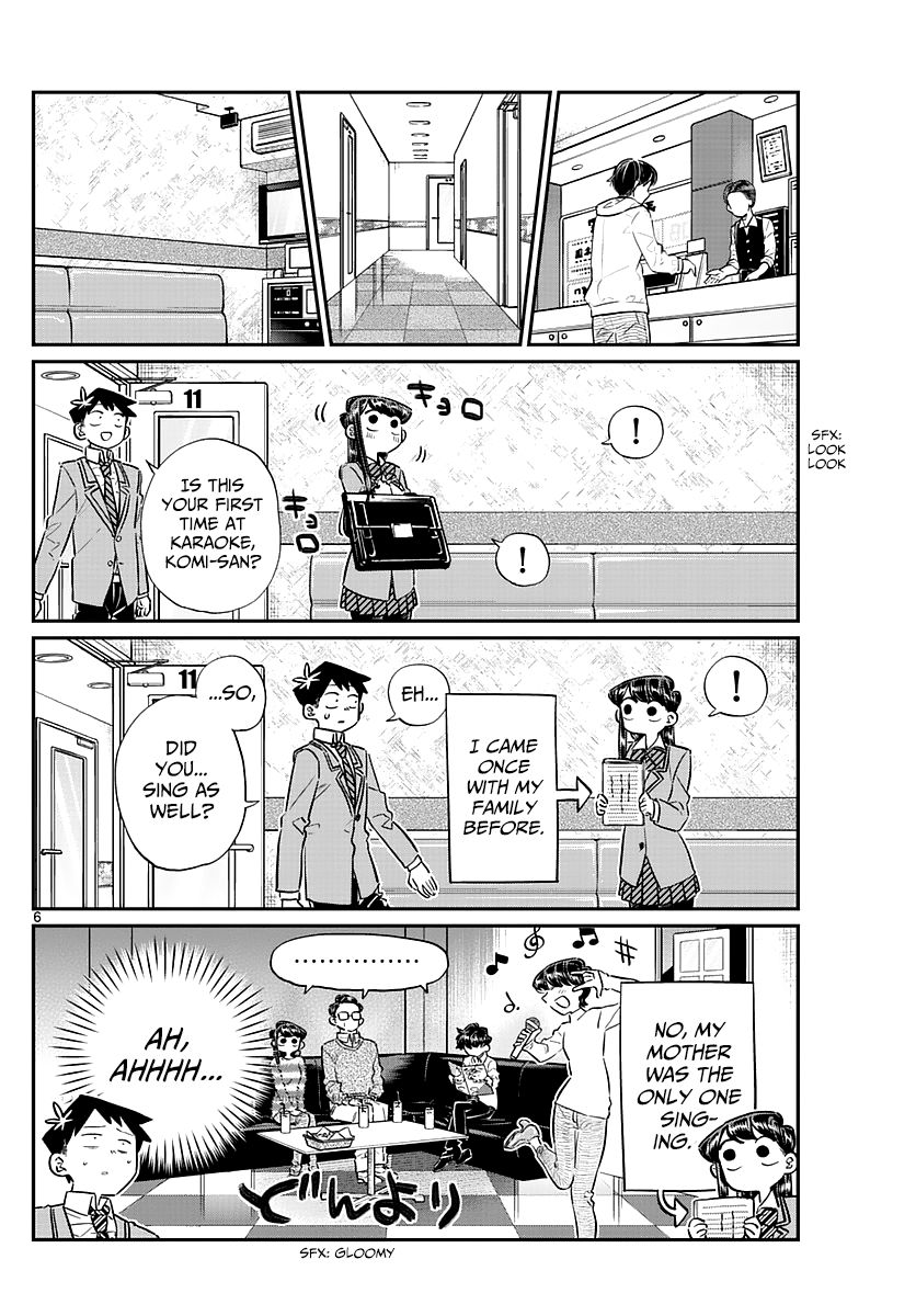 Komi-san wa Komyushou Desu Chapter 73 page 6 - Chapter 73 : After party