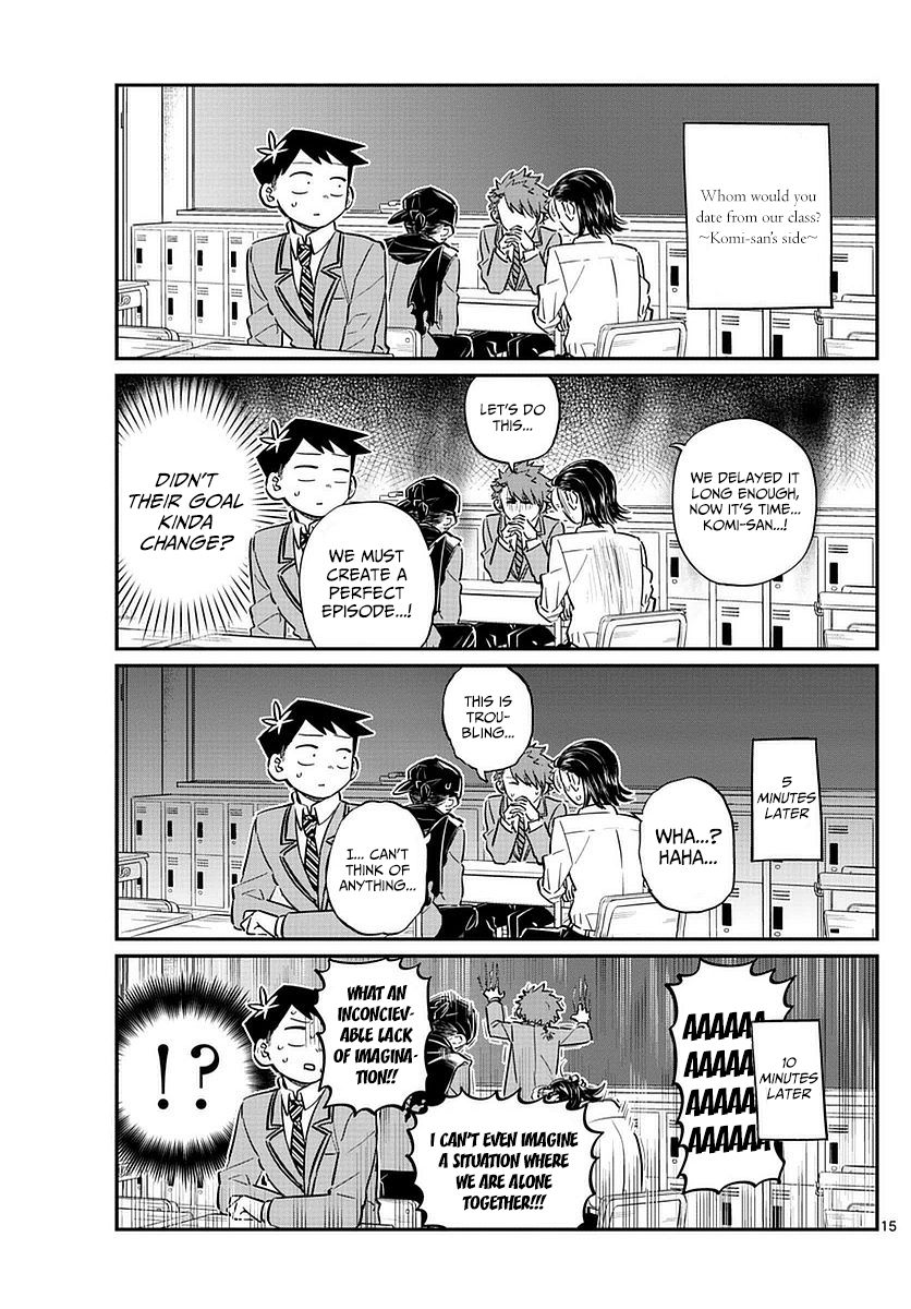 Komi-san wa Komyushou Desu Chapter 75 page 15 - Chapter 75 : Delusions
