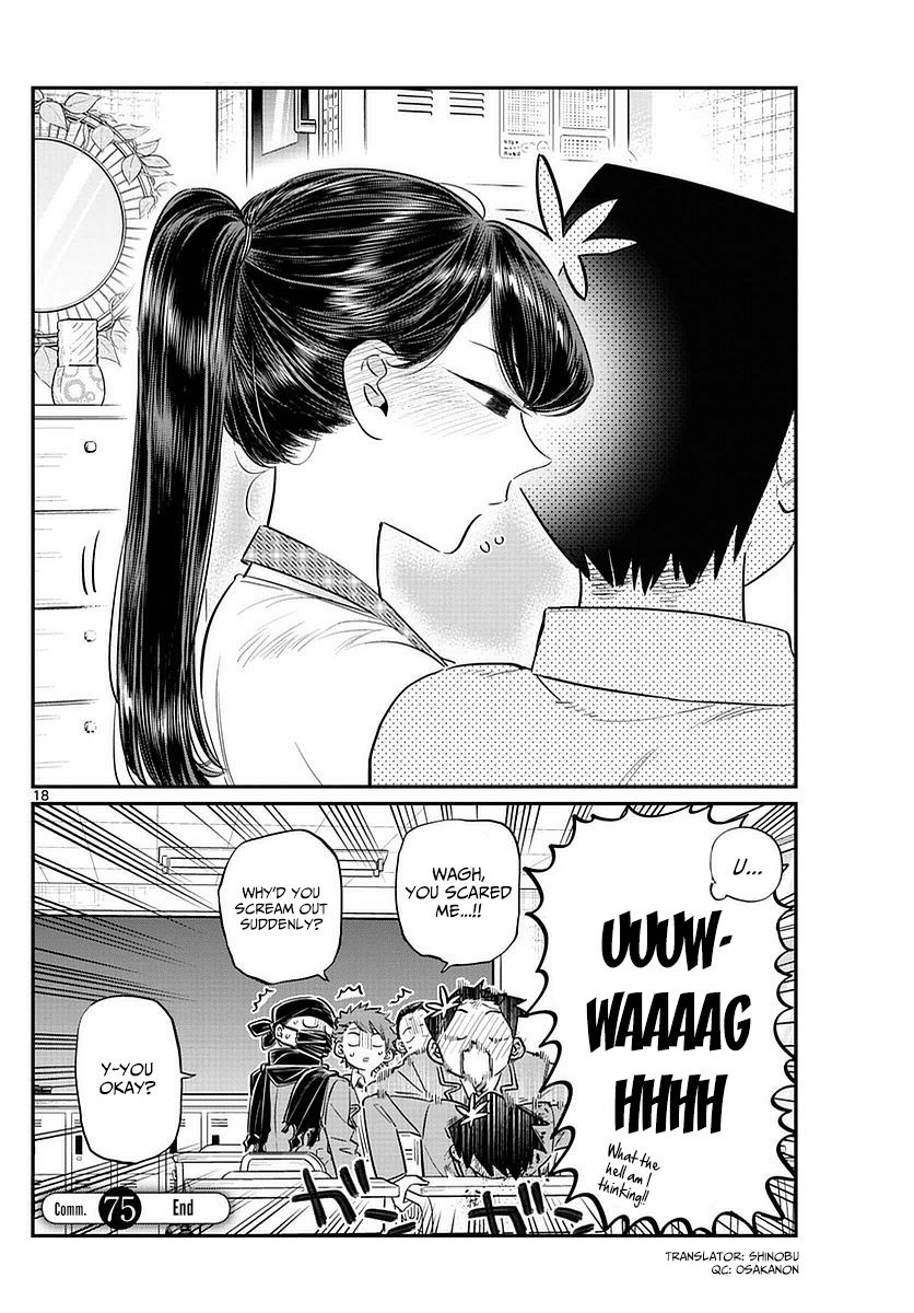 Komi-san wa Komyushou Desu Chapter 75 page 18 - Chapter 75 : Delusions