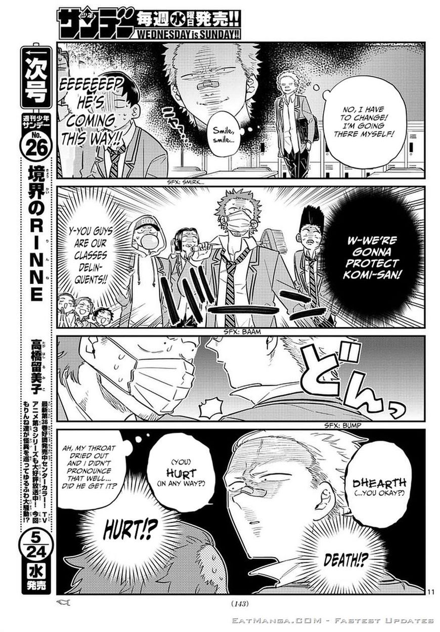 Komi-san wa Komyushou Desu Chapter 76 page 11 - Chapter 76