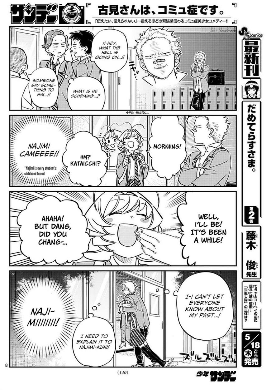 Komi-san wa Komyushou Desu Chapter 76 page 8 - Chapter 76