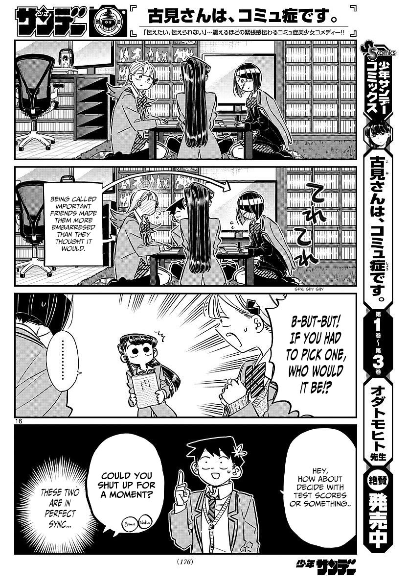 Komi-san wa Komyushou Desu Chapter 79 page 10 - Chapter 79 : Studying at Nakanaka-san's place