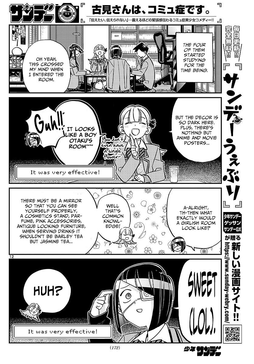 Komi-san wa Komyushou Desu Chapter 79 page 6 - Chapter 79 : Studying at Nakanaka-san's place