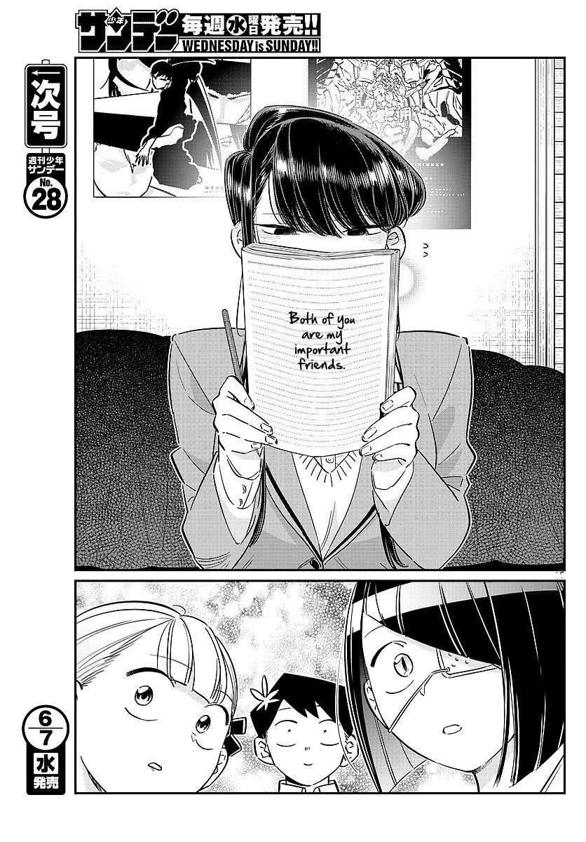 Komi-san wa Komyushou Desu Chapter 79 page 9 - Chapter 79 : Studying at Nakanaka-san's place