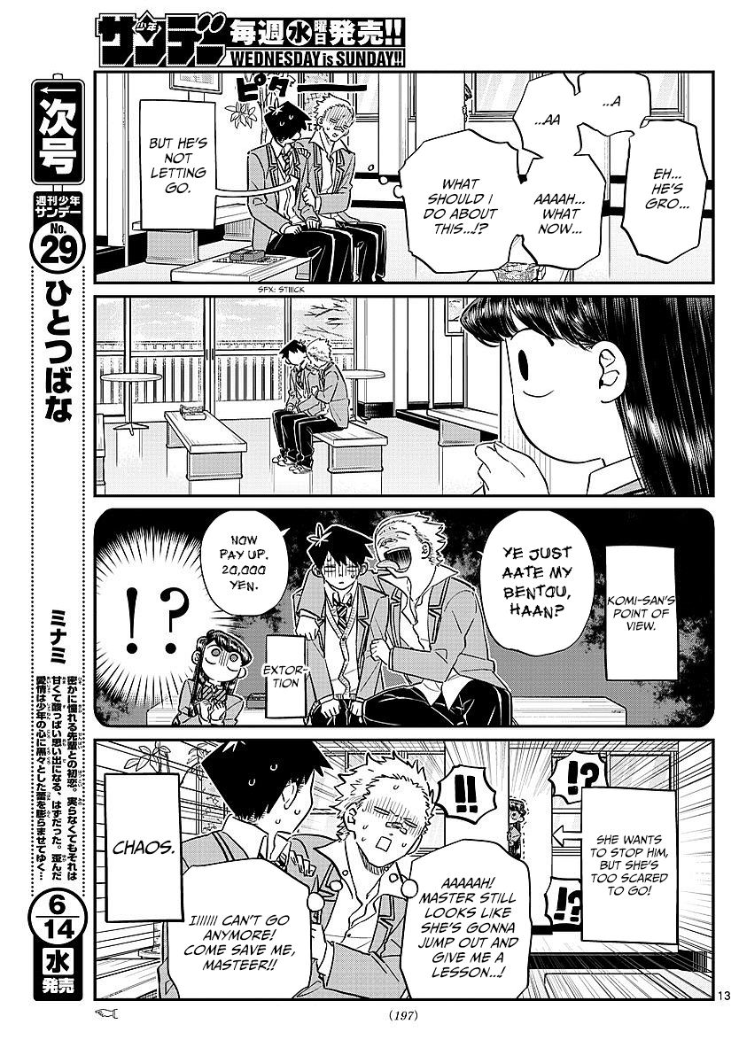 Komi-san wa Komyushou Desu Chapter 80 page 13 - Chapter 80 : Lunch invitation