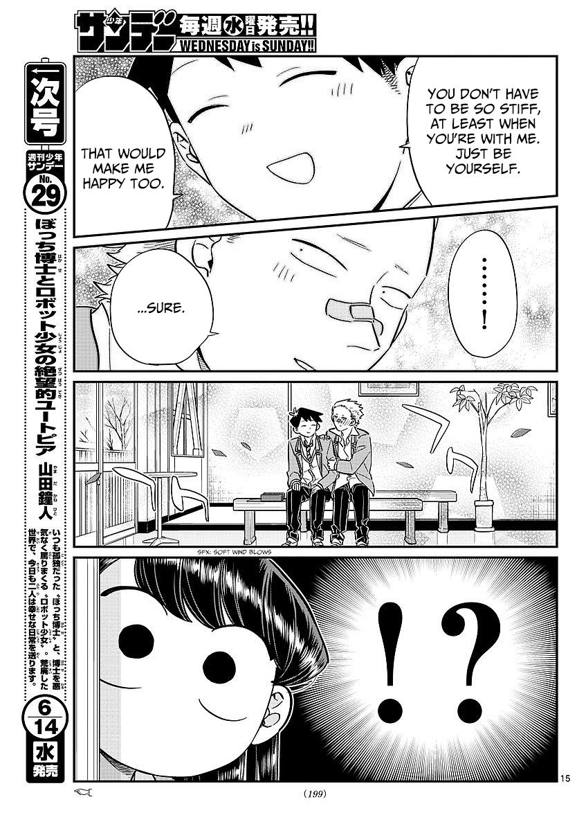 Komi-san wa Komyushou Desu Chapter 80 page 15 - Chapter 80 : Lunch invitation