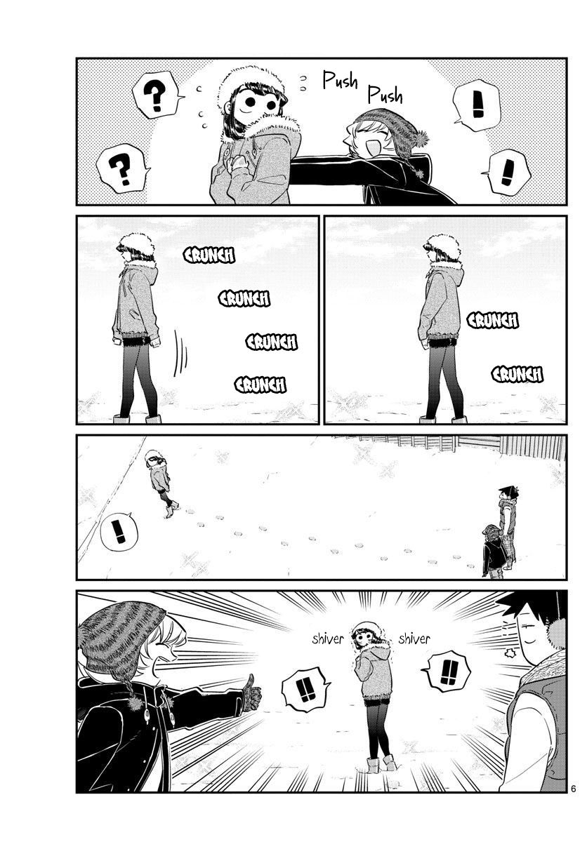 Komi-san wa Komyushou Desu Chapter 89 page 6 - Chapter 89 : A snowman