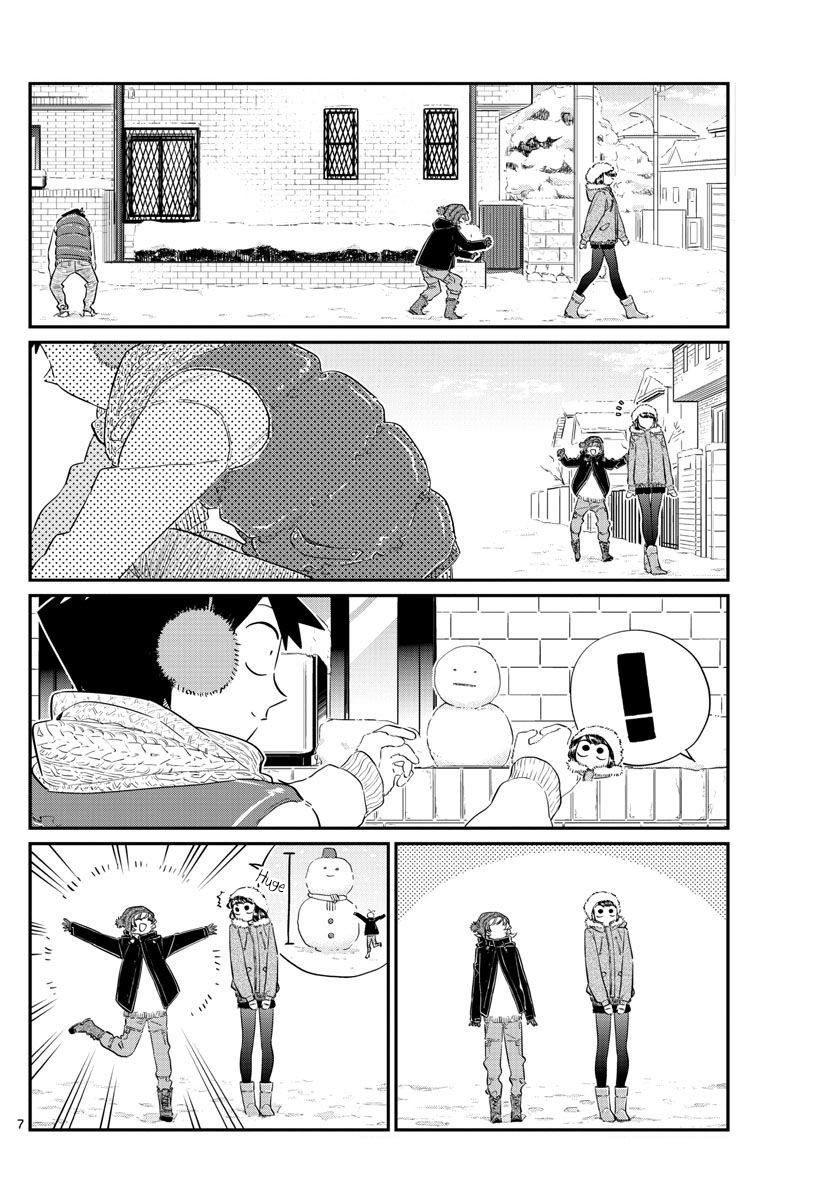 Komi-san wa Komyushou Desu Chapter 89 page 7 - Chapter 89 : A snowman