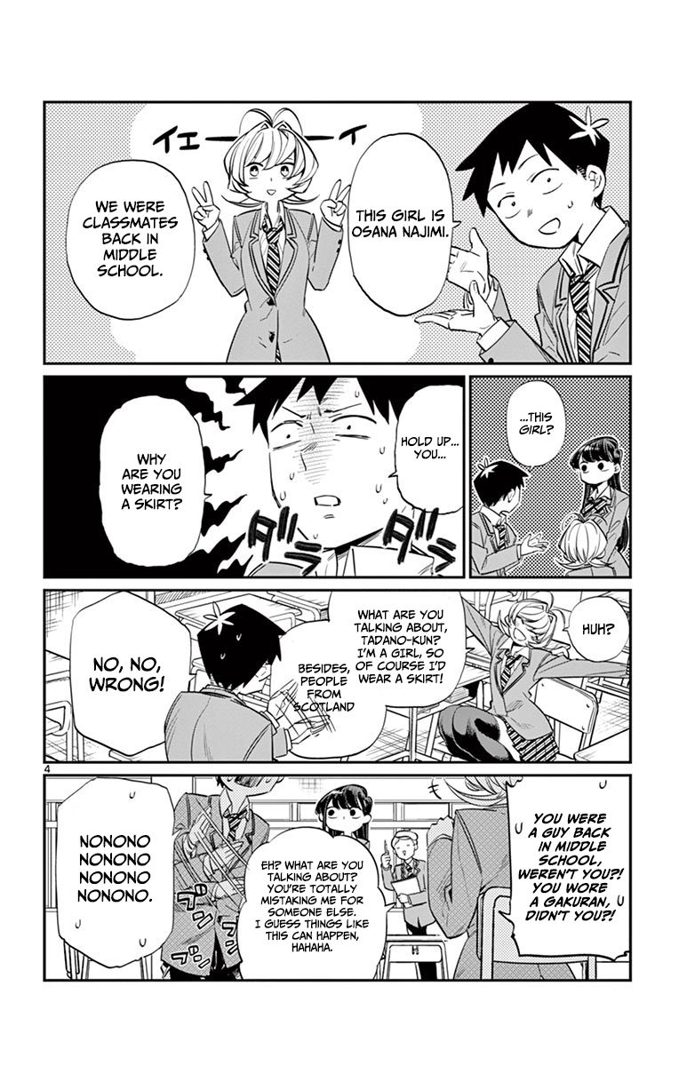Komi-san wa Komyushou Desu Chapter 9 page 4 - Chapter 9 : Childhood Friend
