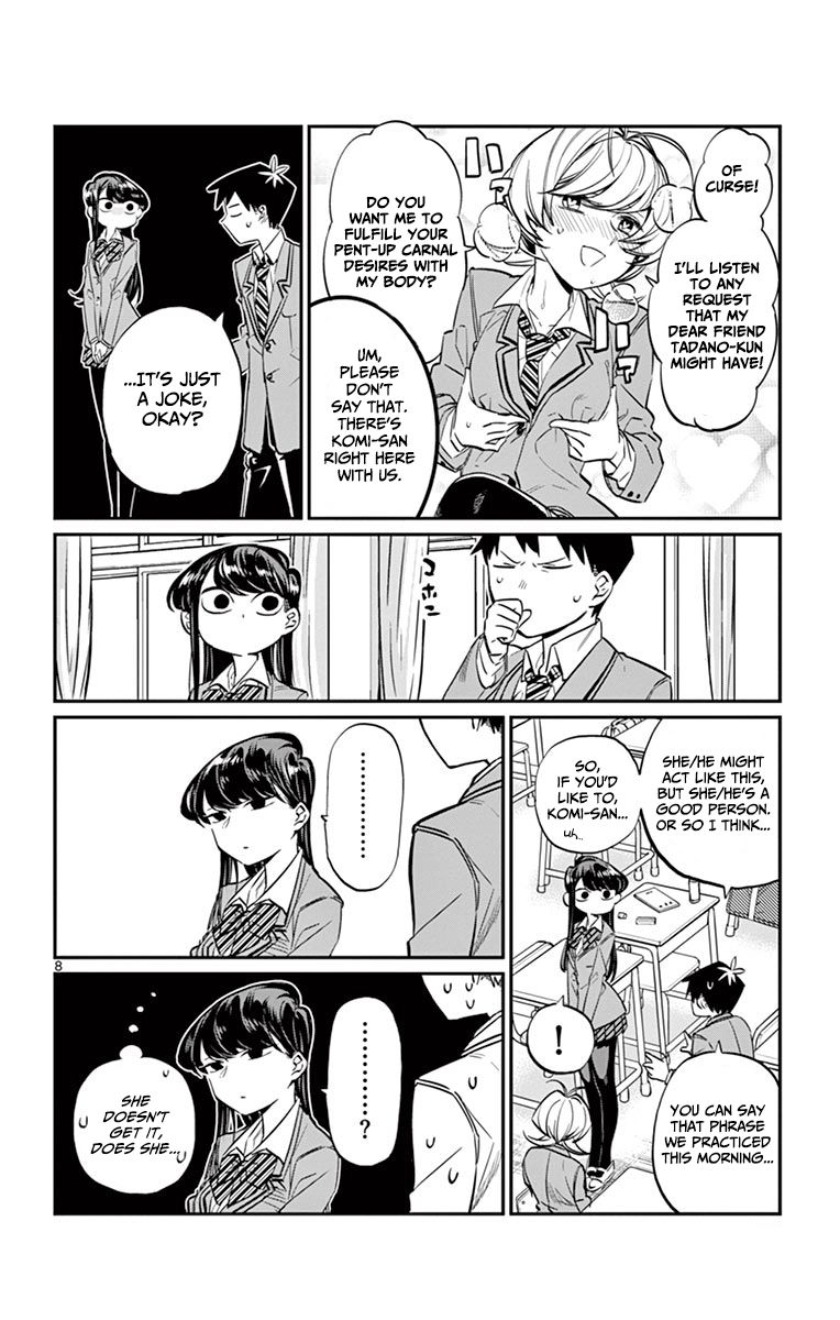 Komi-san wa Komyushou Desu Chapter 9 page 8 - Chapter 9 : Childhood Friend