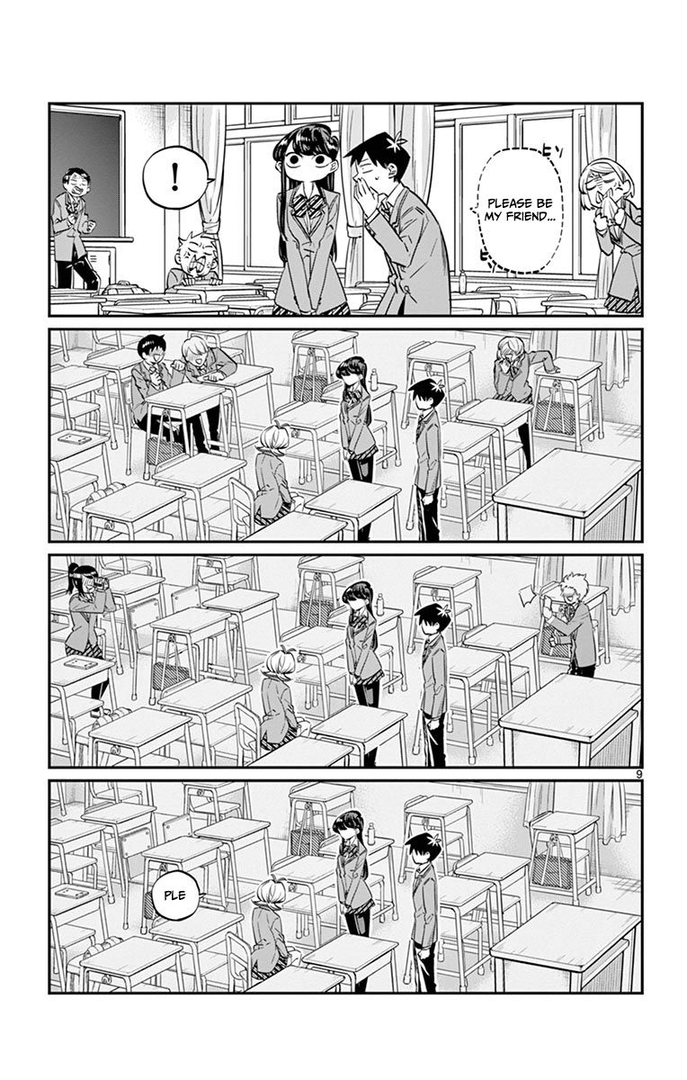Komi-san wa Komyushou Desu Chapter 9 page 9 - Chapter 9 : Childhood Friend